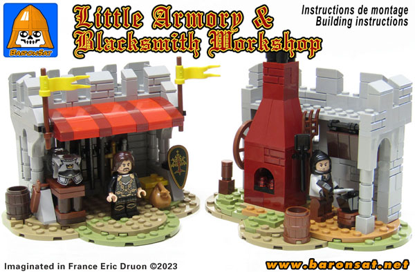 Armor shop  6041 lego moc instructions